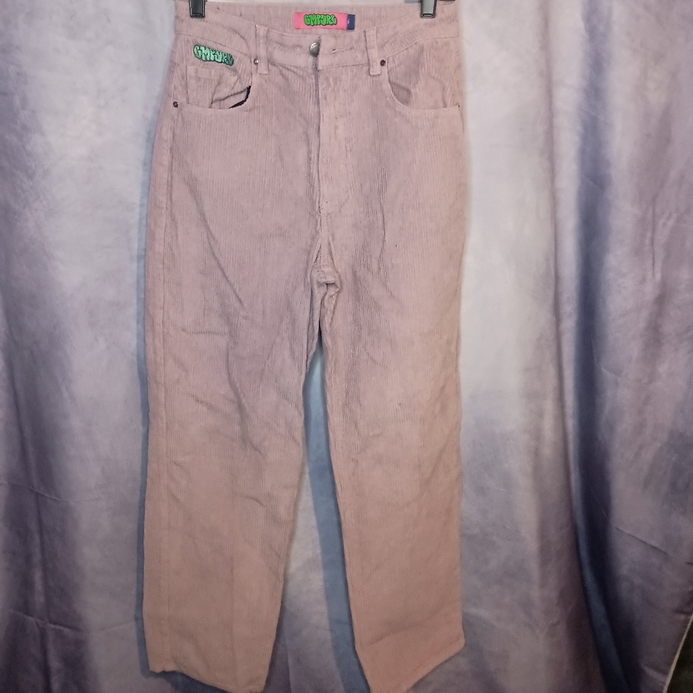Empyre Tori Seafog Corduroy Wide Leg Pants‎